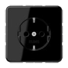 JUNG - ENCHUFE SCHUKO PROT.CONTACTO CD NEGRO