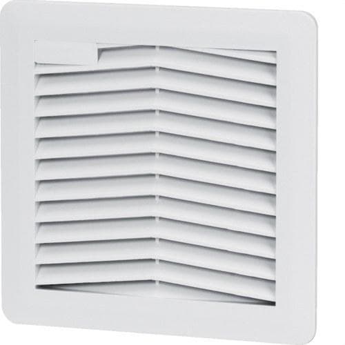 HAGER - Rejilla ventilación para armario RAL7035 325x325x34