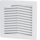 HAGER - Rejilla ventilación para armario RAL7035 325x325x34