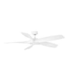 FARO - VENT.TECHO COCOS D.137CM BL 5 PA.LED 20W