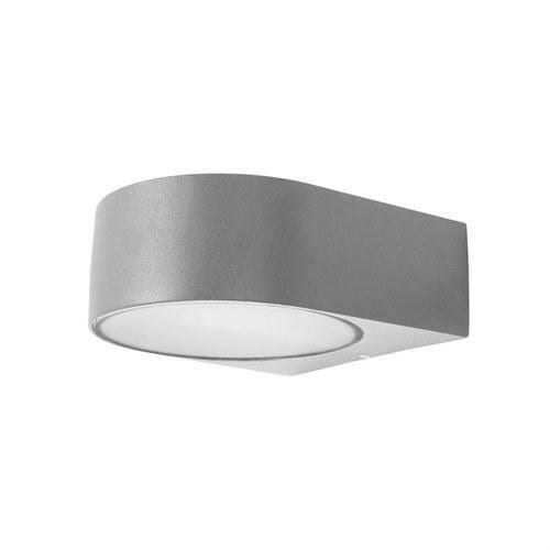 FORLIGHT - Aplique de pared Mayor E-27 gris urbano