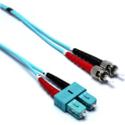 EXCEL - LATIGUILLO FO OM3 2XSC-2XST 50/125 LS0H AQUA 1 M