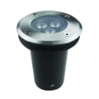 FORLIGHT - Empotrable de suelo Ringo 3xLED 2,7W negro