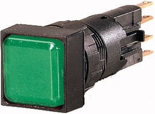 EATON - Lámpara plana Q18LF-GN verde