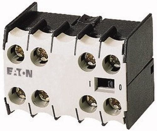 EATON - Bloque de contactos auxiliares 20DILE 2 NO montaje frontal conexión a tornillo para DILE