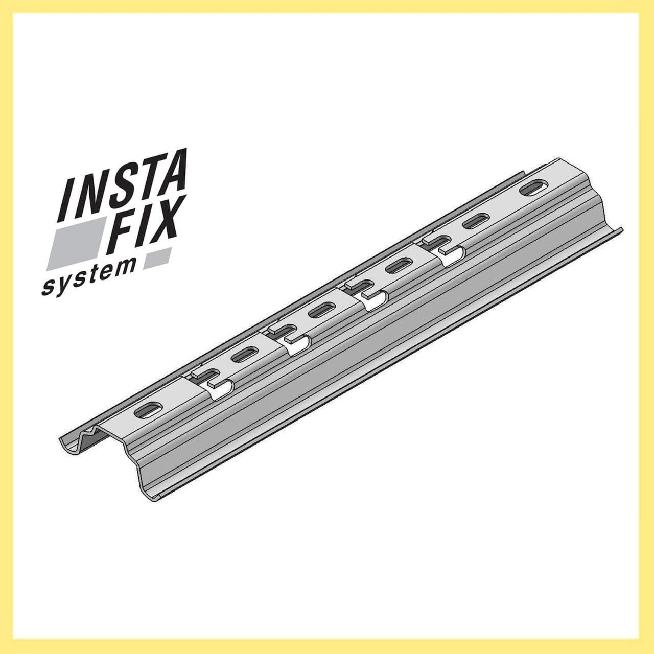 INTERFLEX - Soporte OMEGA suspensión trapecio galvanizado caliente 150mm