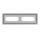IDE - TAPA ENTRADA CABLES 125X485 2 ENTRADAS TIPO FL21