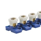 FLEXAQUICK - Borne de conexión serie GBT sección 25mm² tira de 10P