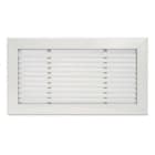 AIRZONE - Rejilla lineal 15º 1 direcciones clip 900x200 blanco