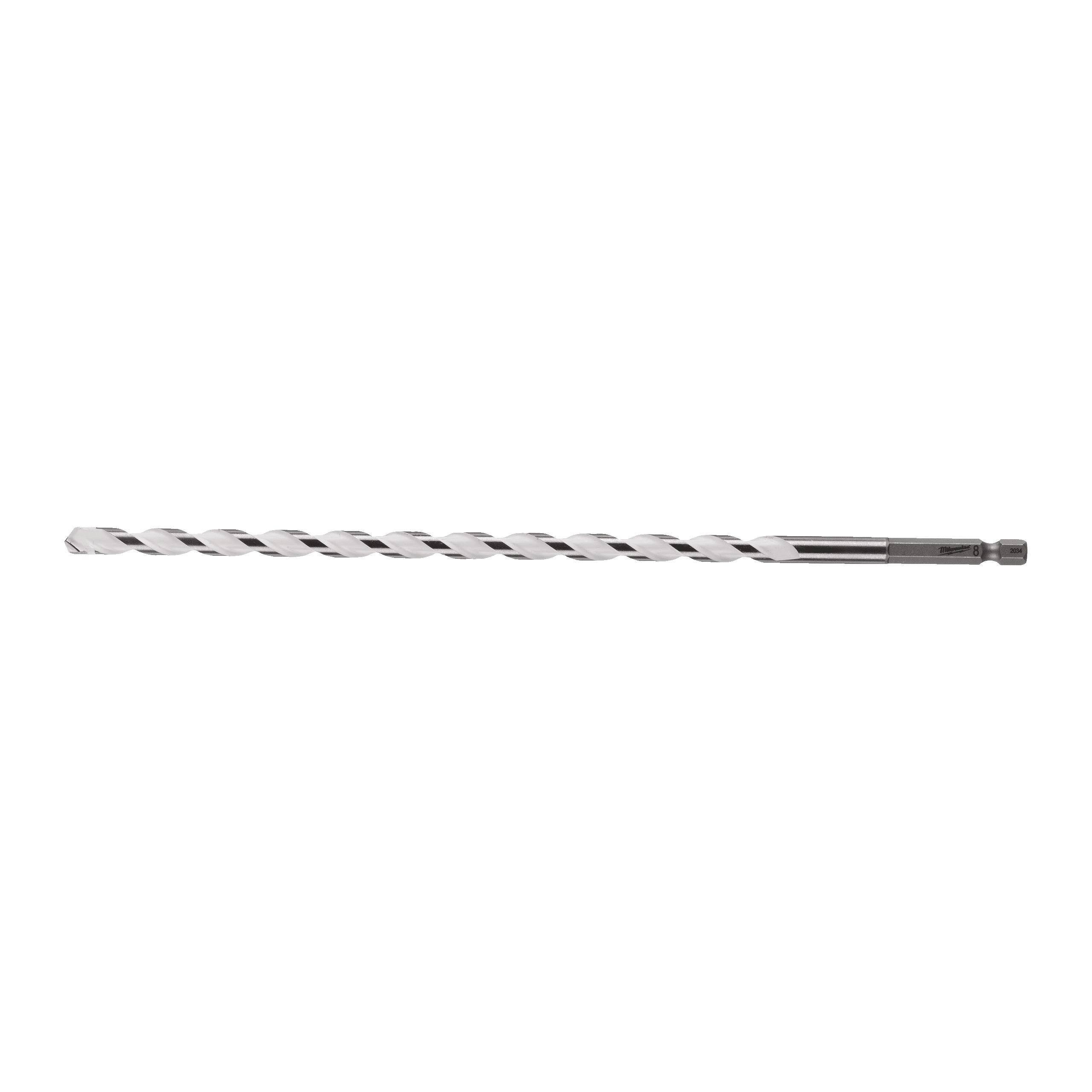 MILWAUKEE - BROCA MULTIMATERIAL 8X250 - 1/4" HEX.