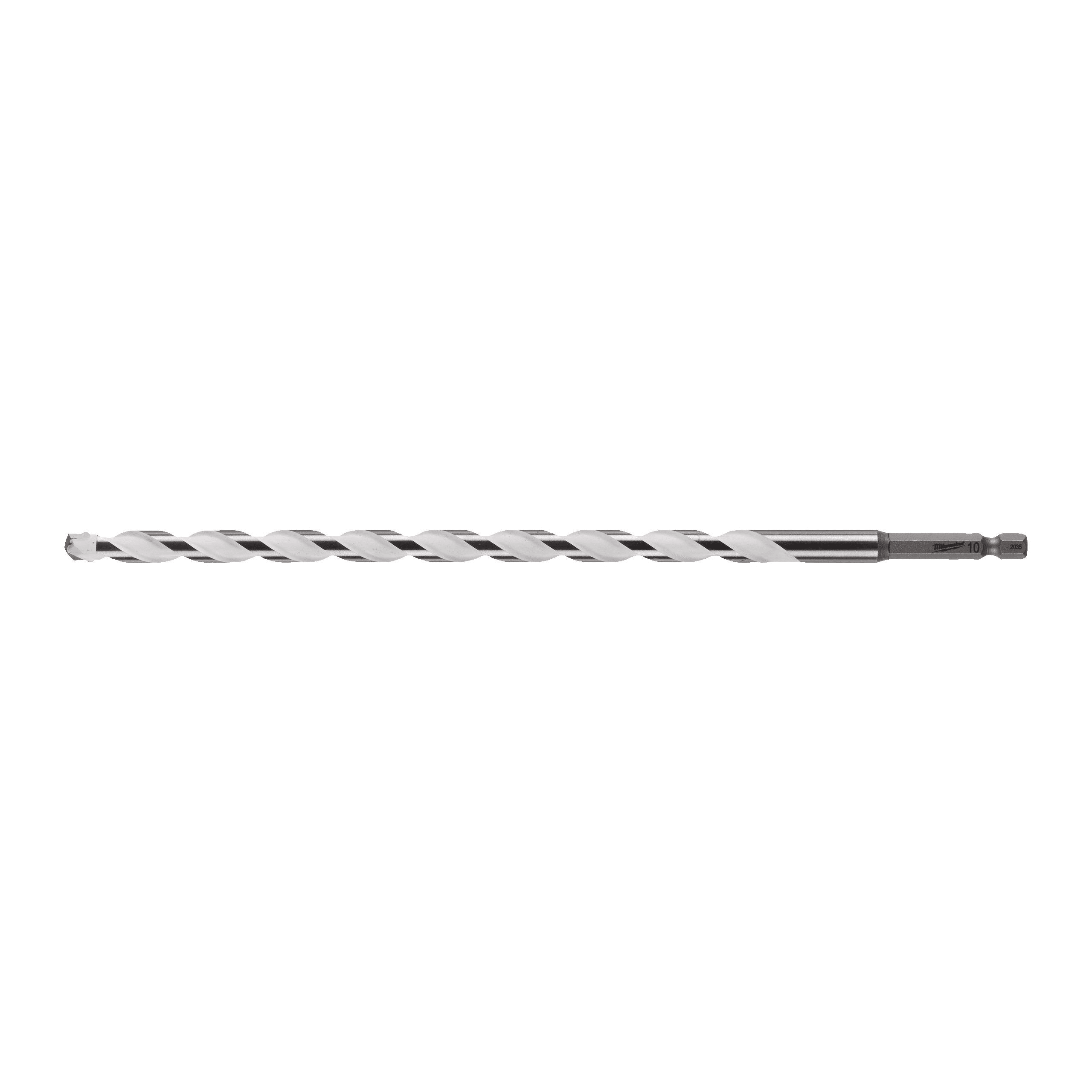 MILWAUKEE - BROCA MULTIMATERIAL 10X250 - 1/4" HEX.