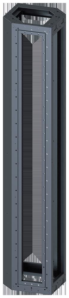 SIEMENS - Armazón Sicube 2000x400x400mm para armario de esquina, galvanizado