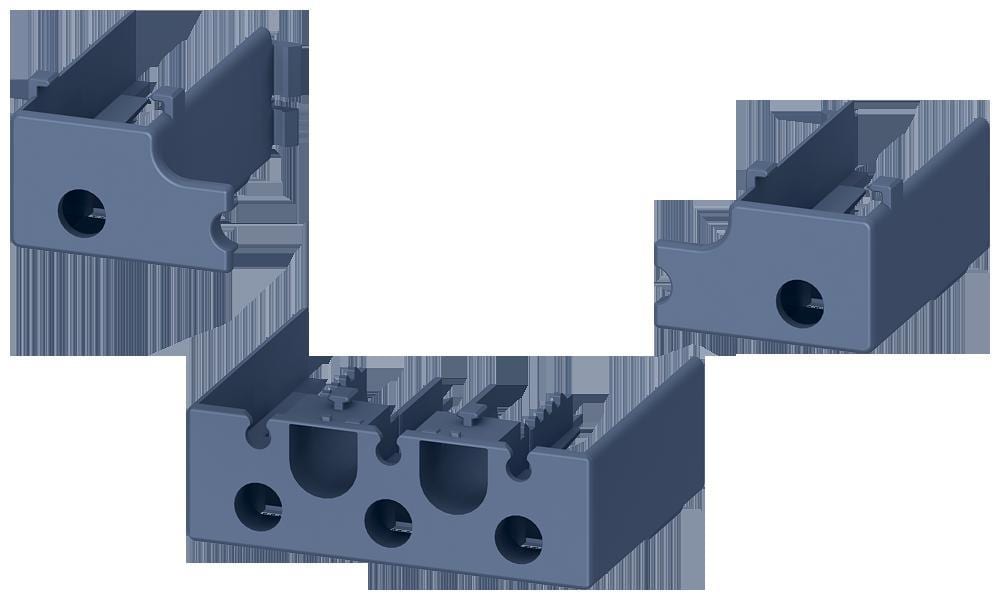 SIEMENS - Tapa cubrebornes, bornes de marco, para contactor y relé de sobrecarga tamaño S3, 4 polos