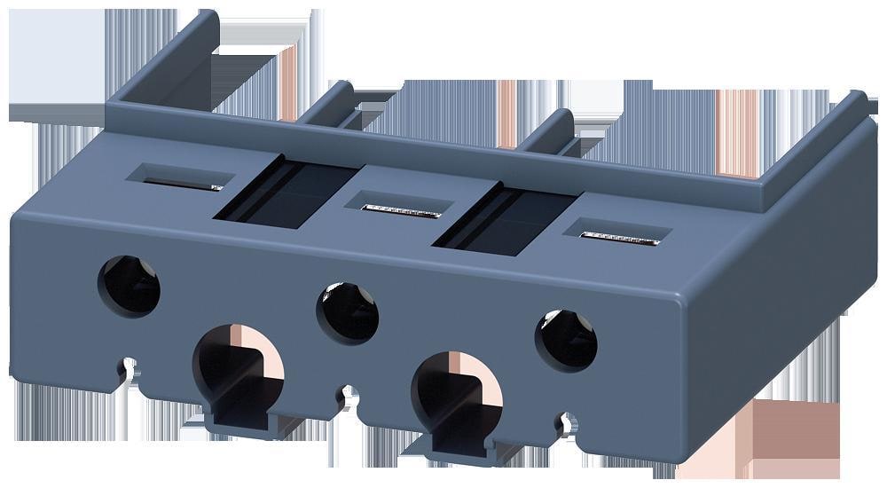 SIEMENS - Borne de conductor auxiliar, 3 polos, para 3RT204