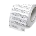 CEMBRE - Placa marcacable TPM-ROLL 44096B 4x30mm blanco