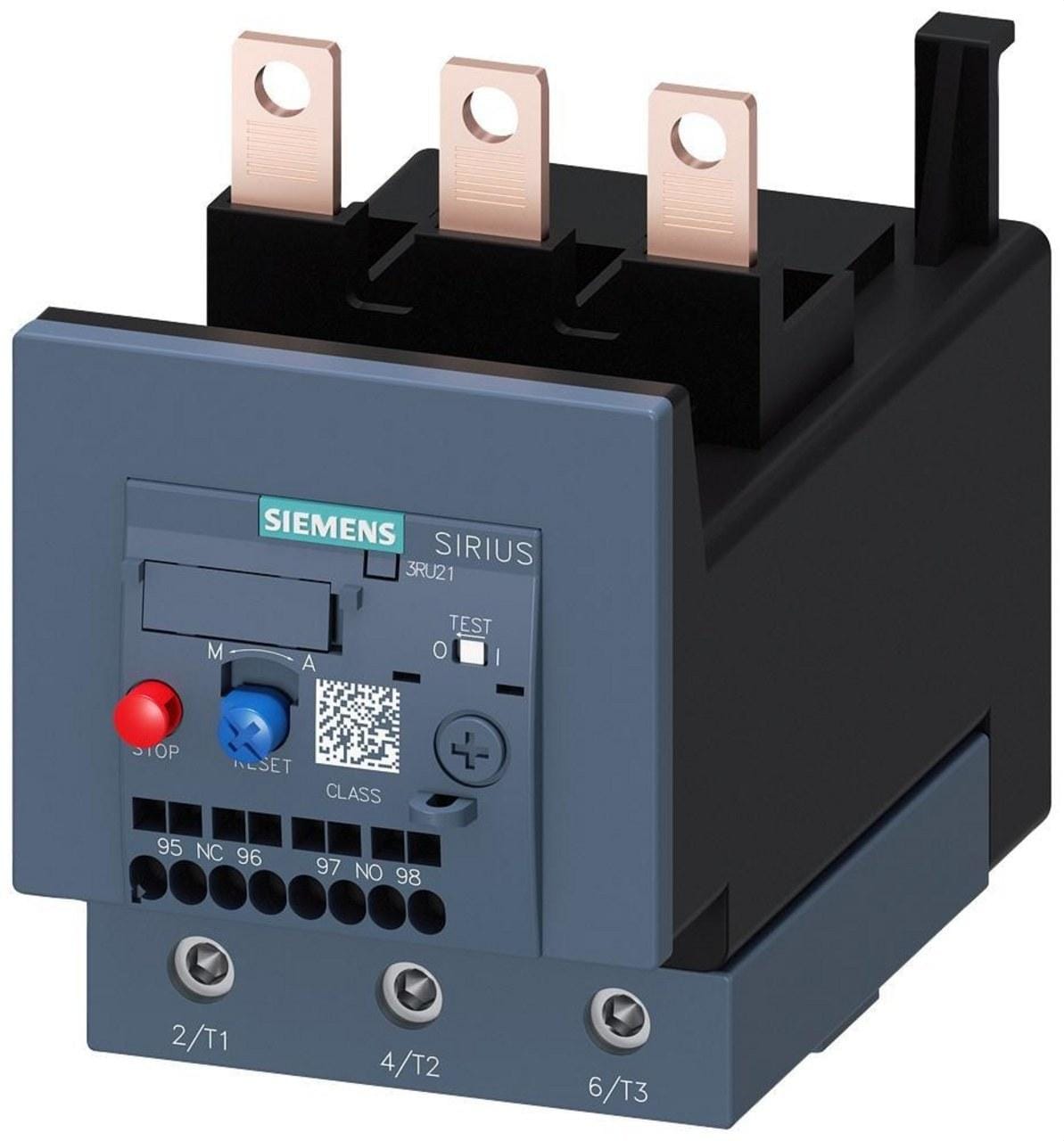 SIEMENS - Relé de sobrecarga 70/90A S3 10 contactor conexión resorte
