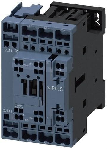 SIEMENS - Contactor AC1 33Kw 50A 1NA+1NC 230V S0 resorte