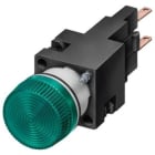 SIEMENS - Lámpara señal verde con soporte