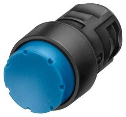 SIEMENS - Pulsador azul saliente