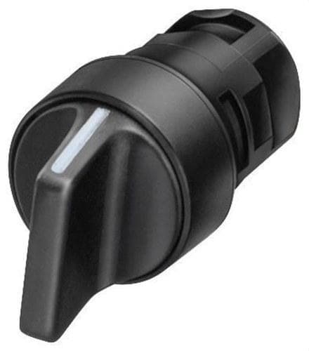 SIEMENS - Muletilla pulsador negro diámetro 16 50