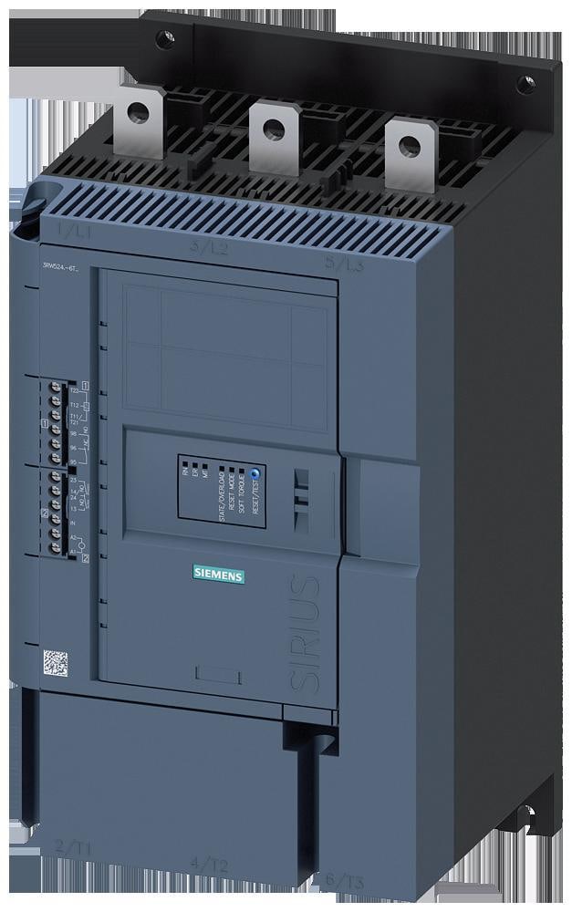 SIEMENS - Arrancador suave 210A 110-250V AC conexión tornillo entrada termistor 200-480V