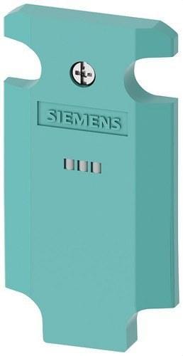 SIEMENS - Tapa 2 led amarillo verde interruptor posición metálico 230VAC turquesa