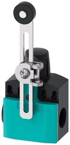 SIEMENS - SIRIUS INT. DE POSICIÓN, CAJA PLÁSTICO 50MM, CONEXIÓN2X(M20X1,5); CONTACTOS BRUSCA 1NA/1NC, PALANCA