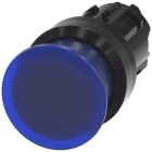 SIEMENS - Pulsador seta luminoso redondo azul 30mm momentáneo