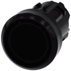 SIEMENS - Pulsador luminoso redondo negro botón rasante momentáneo