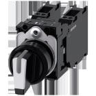 SIEMENS - Selector manecilla corta sostenido 2x1NA+1NC resorte