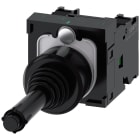 SIEMENS - MANIPULADOR,22mm,RED.PLAST.NG,2 POS.HZ.SOSTENIDO,ENCL.MECN.POS.O,SOP.1na,1na