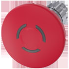 SIEMENS - Pulsador seta "PARADA DE EMERGENCIA" iluminación 22mm rojo 60mm