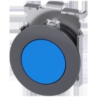 SIEMENS - Pulsador 30mm azul anillo frontal montaje plano momentáneo