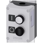 SIEMENS - Caja para aparato mando 22mm redondo rebaje 1NA tornillo