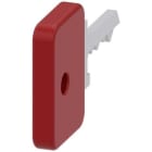 SIEMENS - Llave para cerradura OMR/73037 roja