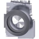 SIEMENS - Adaptador para montar cabezas actuadoras y señalizadoras, metal mate, 22mm, en un taladro de 30,5mm, con junta