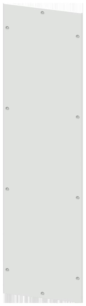 SIEMENS - Pared lateral, cerrado, IP40, 1800x500x500mm, RAL7035