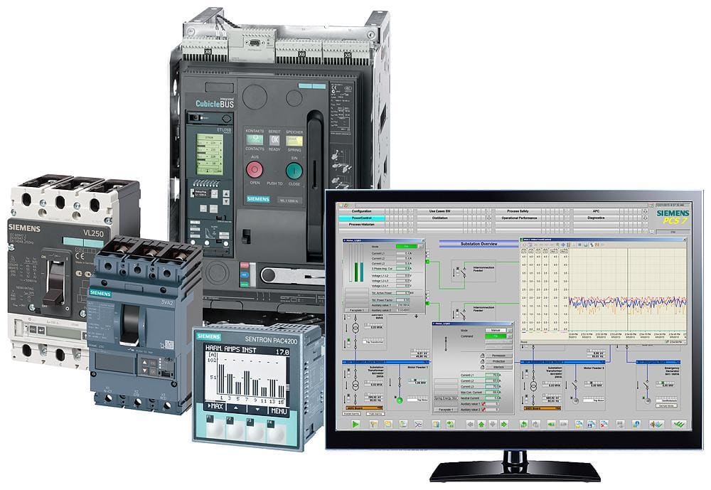 SIEMENS - Biblioteca PCS 7 para bloques pac3200/4200/3WL/3VA/3VL V2.1 AS y placas frontales