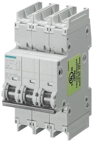 SIEMENS - Interruptor protección selector 240V 14kA 3 polos C 32A 70mm