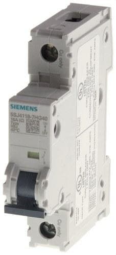SIEMENS - Interruptor protección selector 240V 14kA 1 polo B 10A 70mm
