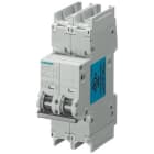 SIEMENS - Interruptor protección selector 240V 14kA 2 polos D 16A 70mm