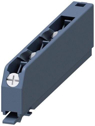 SIEMENS - Borna 3 polos conexión tornillo 2x1,5mm/1x2,5mm