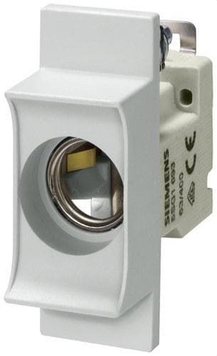 SIEMENS - Base neozed 70mm D02 63A SS con tapa 1 polo