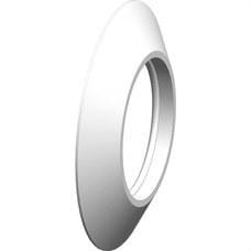 DINAK - Embellecedor blanco silicona DINAK ALU CONCENTRIC diámetro 80/110