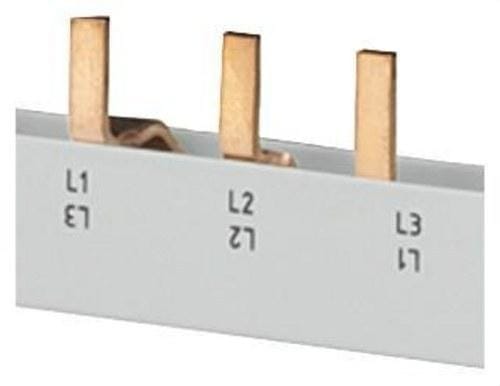 SIEMENS - Barra colectora 10mm² 3 fases+HS sin tapa