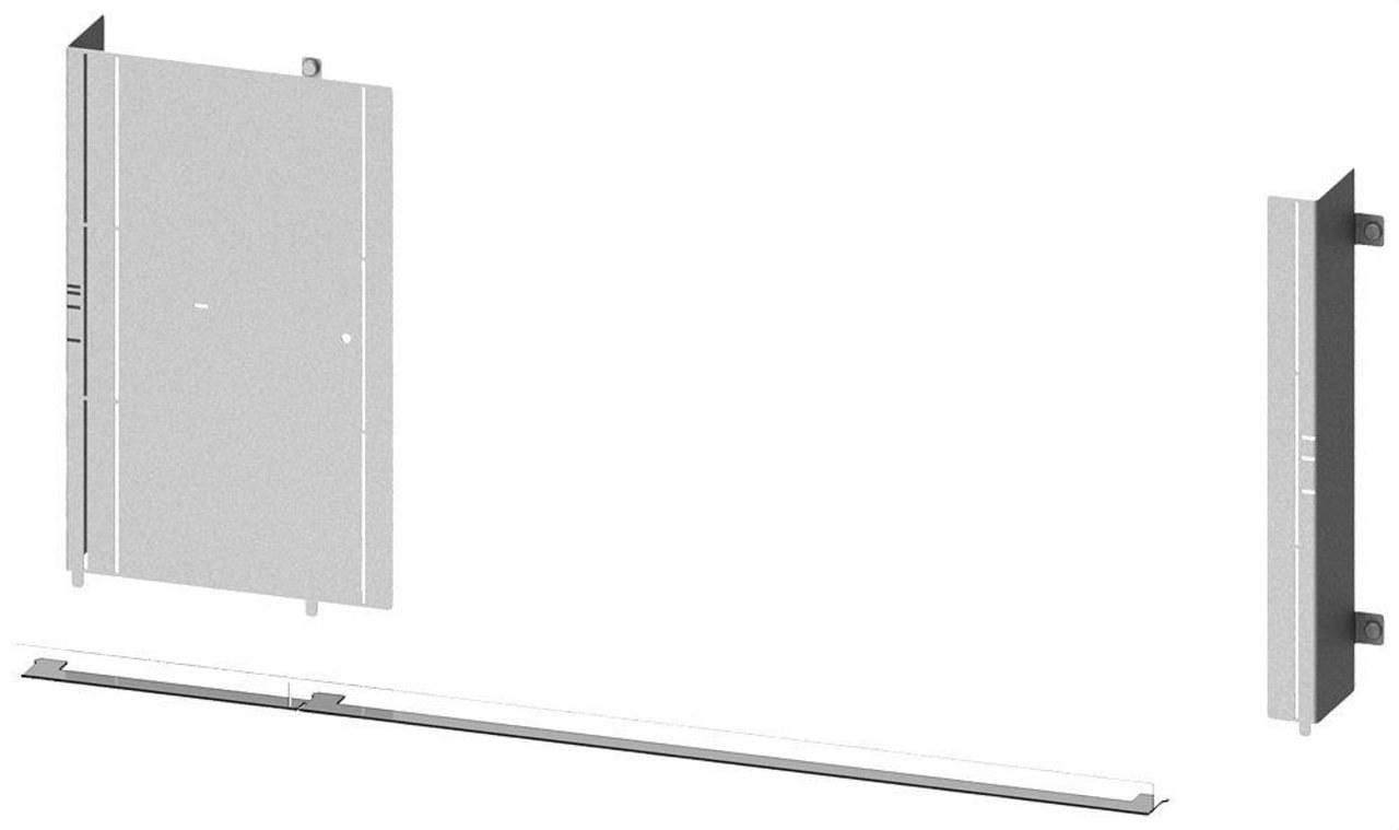SIEMENS - Compartimentación 3WL tamaño 3 3/4 polos fijo extraíble 550x1000mm
