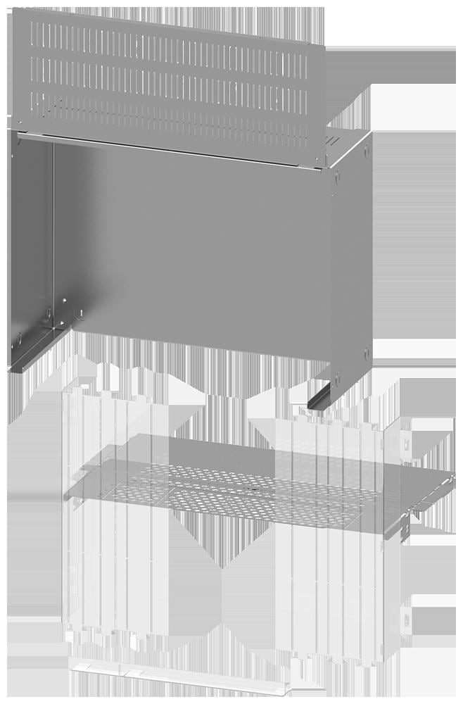 SIEMENS - Separador Sivacon S4 tamaño 4 3WL unipolar 4 polos 600x600mm