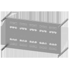 SIEMENS - Placa montaje 3VA20 100A 3 polos 5 interruptores 400x800mm