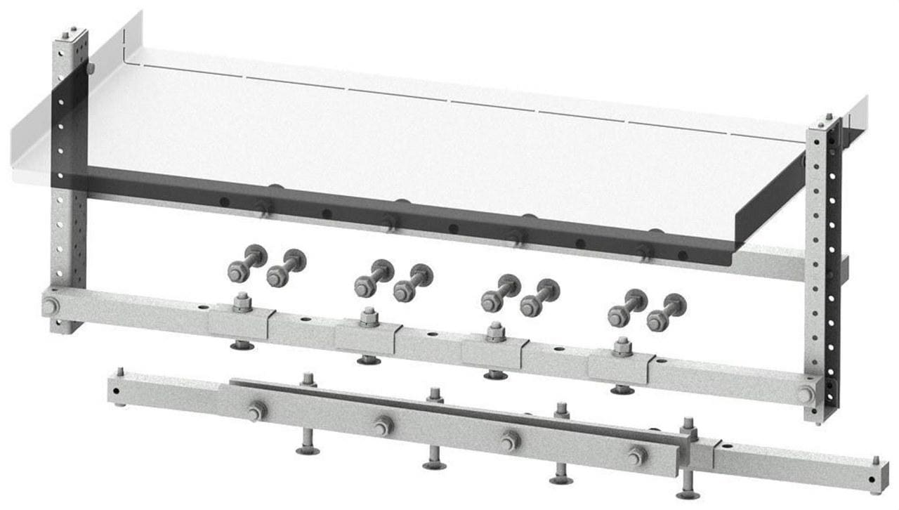 SIEMENS - Soporte conexión cable WL1220-1232 800mm tapa