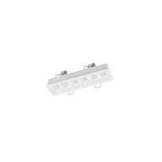 LEDS-C4 - Empotrable techo con marco BENTO 6xled 12,6W 15º 2700K blanco blanco